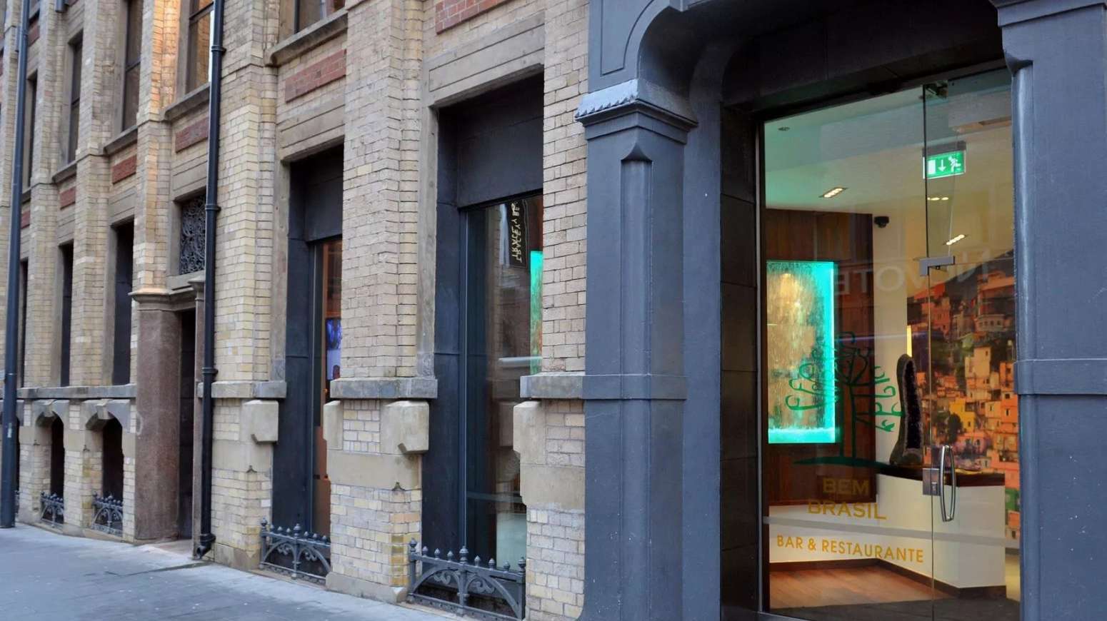 Outside photo of the restaurant from the street