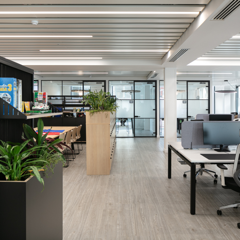 Open plan looking towards VC rooms