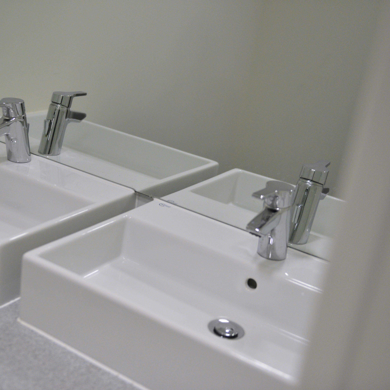 new washroom facilities