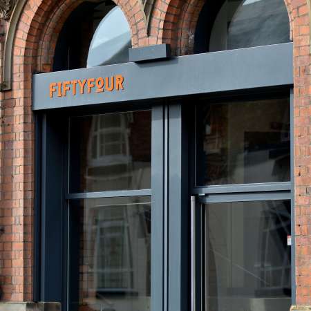 External building shot of entrance door